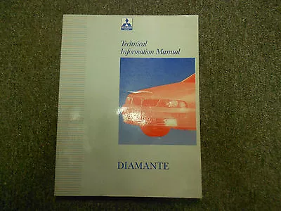 1997 MITSUBISHI Diamante Technical Information Service Repair Shop Manual OEM 97 • $15.99