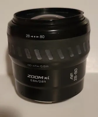 MINOLTA ZOOM Xi 0.8m/2.6ft AF28-80 Lens • $40