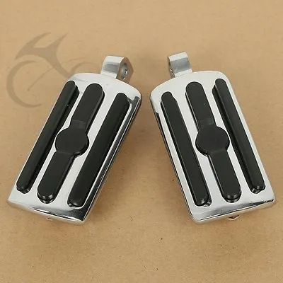 10mm Highway Foot Pegs Footrest Chrome Fit For Harley Davidson Touring Softail • $21.50