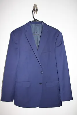 ROYAL BLUE MICHAEL KORS 100% WOOL SPORT COAT Sz 42R Blazer / Suit Jacket • $18.98