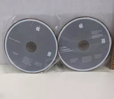 MacBook Pro OS X Install Disc 1 & 2 Version 10.4.8 2006 Operating System • $10