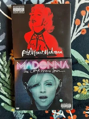 Rebel Heart Madonna Cd Deluxe Double Disc/madonna The Confessions Tour Cd+dvd • $25.95