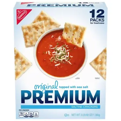 Nabisco Premium Original Saltine Crackers (12 Pk.) • $18.99