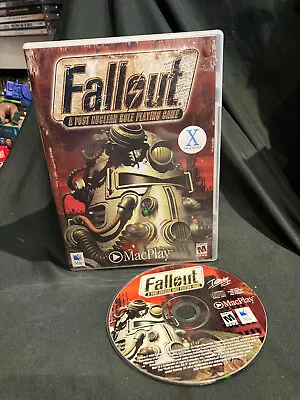 FALLOUT 1 Original A Post Nuclear RPG 1997 MacPlay Apple Mac OS X CD-ROM NIB New • £69.99