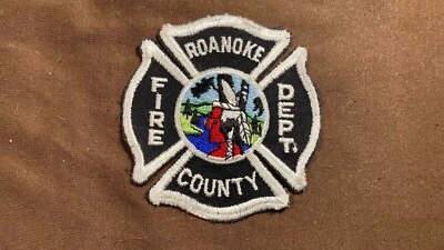 $12.95 • Buy Roanoke Virginia VA Fire Department Patch Firefighter Vintage
