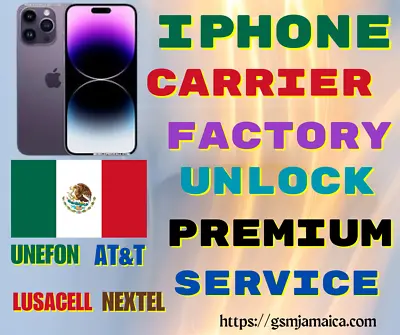 Mexico AT&T / Unefon / Lusacell  IPhone 13 Series Factory Unlock Premium Service • $260