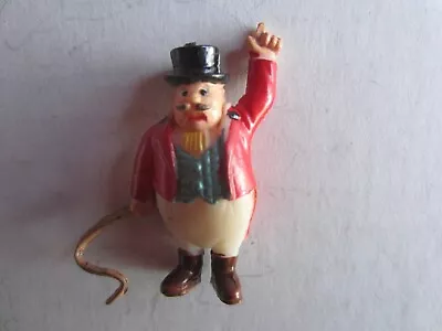 Vintage Marx Miniature Hand Painted Disneykins Dumbo Circus Play Set: Ringmaster • $15