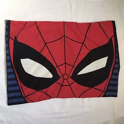 Marvel Comics Spiderman Standard Single Pillowcase Cover • $8