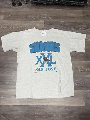 San Jose Sharks Vintage Salem T Shirt • $21.80