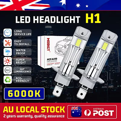 H1 LED Headlight Beam Bulbs Halogen 1:1 For Mazda 6 2004 GY Station Wagon • $48.99