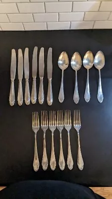 Vintage Silverplate  Feinstahl Rostfrei Solingen Germany Flatware 16 Pieces • $42.67