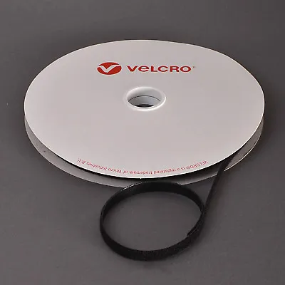 VELCRO® Brand ONE-WRAP® 10mm Cable Tie Black Double Sided Hook / Loop Strapping • £4.99