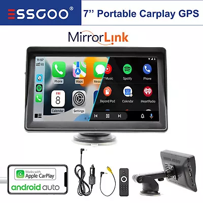 7 Inch Portable Car GPS Navigation Stereo Apple Carplay/Android Radio IPS Screen • $55.99