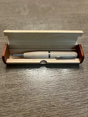 Wooden Ballpoint Pen With 8 GB USB Stick Inside Wooden Case To Match Included • $13.50