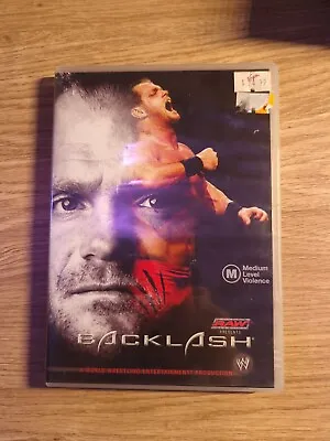 WWE Raw Backlash 2004 DVD NTSC Chris Benoit Orton Jericho Ric Flair Cactus Jack • £12.52