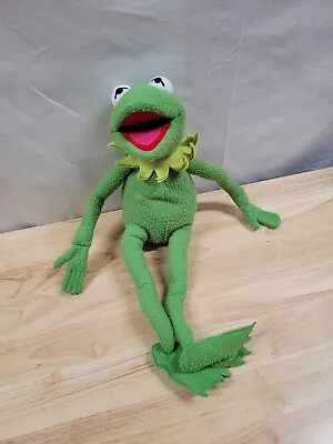 Vintage EDEN Muppets Plush Kermit The Frog Posable Bendable Jim Henson Toy 21  • $19.99