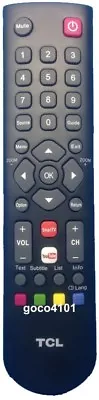 06-520w37-e009x Genuine Tcl Remote Control E3800fs S4700fs Series Units New • $59.95