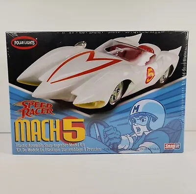 Speed Racer Mach 5 Car 1:25 Scale Snap-It Model Kit 2021 Polar Lights 981M/12 • $14.99