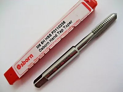 £5.45 • Buy M6 X 1.0 HAND TAP TAPER  FIRST LEAD HSS EUROPA TOOL OSBORN F0110236  P167