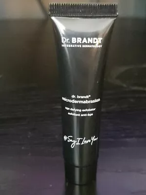 Dr. Brandt Skincare Microdermabrasion Age Defying Exfoliator  .35 Oz Travel Size • $7.99