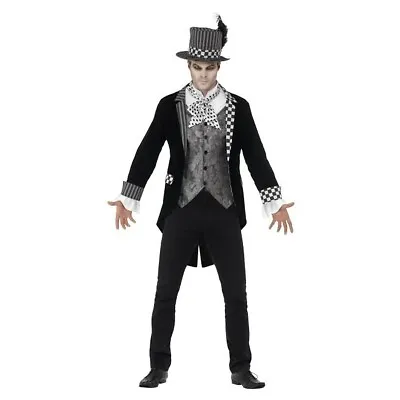 Deluxe Dark Hatter Costume Halloween Fancy Dress • $51.86