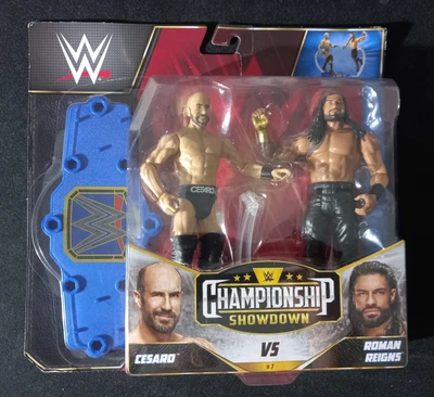 £15 • Buy WWE Championship Showdown Cesaro Vs Roman Reigns 2-Pack Action Figure Toy