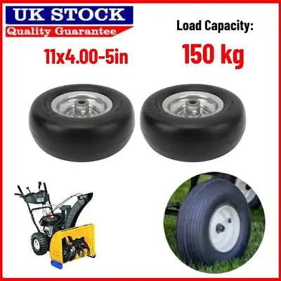 11x4.00-5in Ride On Mower & Lawn Tractor Turf Tyres Tire Free Of Inflation UK • £34.77