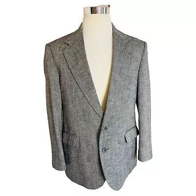 Haggar Men’s 42R Gentleman’s Fit Gray Blazer  • $19