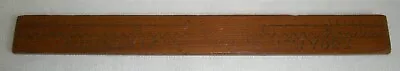 Vintage Wooden 6  Rule American Lead Pencil Co New York Wood Ruler • $7.95