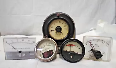 Lot Of 5 ~  Panel Gauges Readrite  And Various Unbranded - See List Below • $64.99