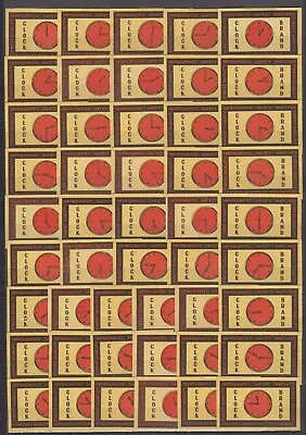 Latvia - 1950-60s  Clocks  Matchbox Labels - Lot 15 • $0.99