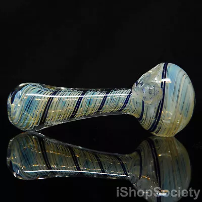 4.5  Fumed Spiral Vortex Tobacco Smoking Pipe Thick Collectible Pipes - P606B • $13.99