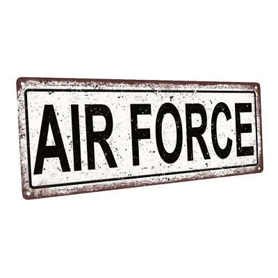 $19.99 • Buy Air Force Metal Sign; Wall Decor For Home And Office