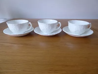 3 Coalport Countryware Tea Or Breakfast Cups & Saucers • £30