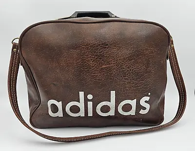 Adidas Travel Bag 1st Old Logo Model Gym Bag Vintage 1960's • $300