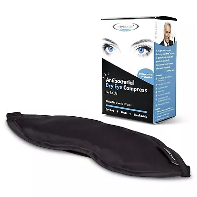 The Eye Doctor Hot / Cold Dry Eye Compress Heat Bag + Eye Lid Wipes • £10.25