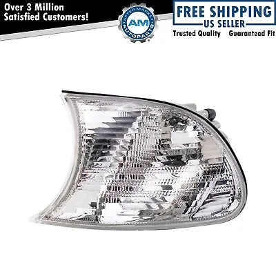 Clear Side Corner Marker Parking Light Driver Left LH For 00-01 BMW 3 Series E46 • $19.72