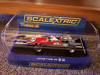 Scalextric -  C2964 Lotus 49 - Graham Hill - Limited Ed - RED #5 - No 0723/1500 • £45