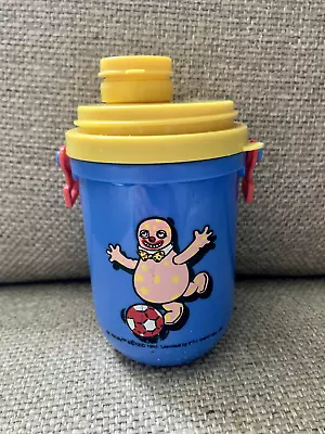 Vintage 1992 BBC Mr Blobby Lion Star Plastics 380ml Cup Water Drinks Bottle 6  • £19.95