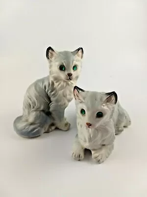 Vintage Victoria Ceramics Made In Japan Persian Cat Salt And Pepper Shakers • $16.99