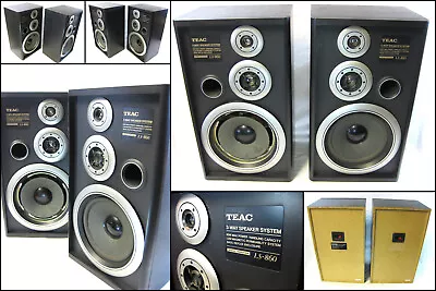 TEAC LS-860 3 Way Speaker System (80W 8 Ohms) • $50