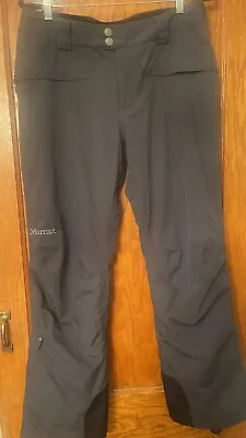 Marmot Snow Pants Womens Large Gray Membrain Ski Snowboard 36” Waist • $24