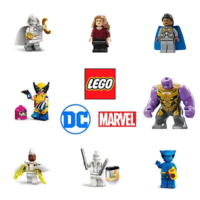 LEGO Marvel And DC Superhero Minifigures - Brand New - SELECT YOUR MINIFIG • $2.95