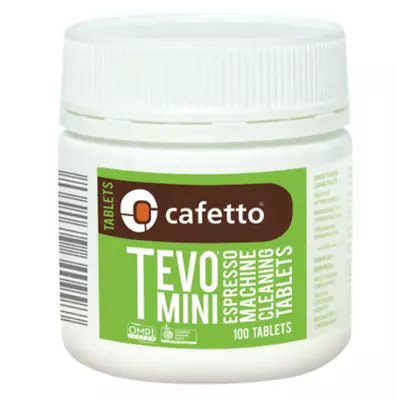 Cafetto Tevo Mini Organic Espresso Coffee Machine Group Cleaning Tablets 100pk • $15.69