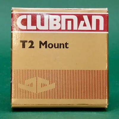 Clubman T Mount To FD Metal  Lens Adapter Canon FD FL Cameras F-1 A-1 AE1 Unused • £12