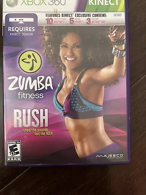 XBOX 360 Zumba Fitness Kinect Work Out / Exercise • $2.13