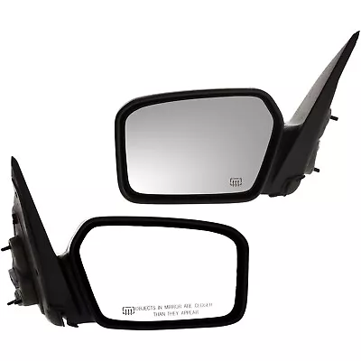 Set Of 2 Mirrors  Driver & Passenger Side Heated Left Right For Ford Fusion Pair • $59.57