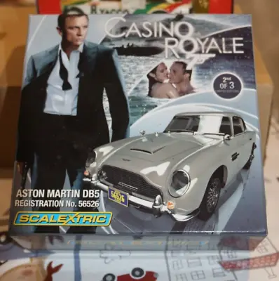 Scalextric C3162A Aston Martin DB5 007 Casino Royale NEW/UNRUN! • £95