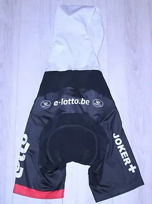 Lotto Soudal Joker Cycling Team Bib Shorts Vermarc Sport Size L/XL • $37.88