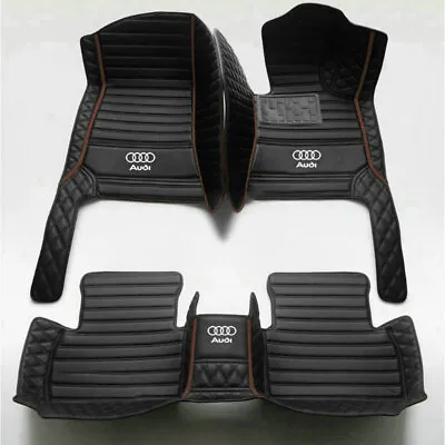 For Audi A3 A4 A5 A6 A7 A8 Q3 Q5 Q7 R8 TT Car Floor Mats Custom Liner Front Rear • $148.26
